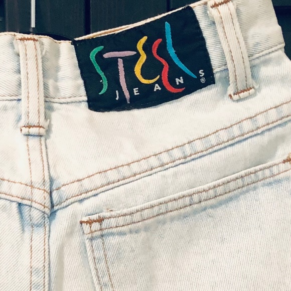 '80s Made in USA Jean Shorts - Picture 2 of 7